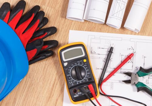 electrical-drawings-multimeter-for-measurement-in-electrical-installation